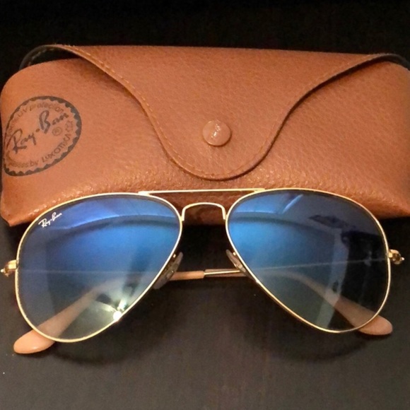 Ray-Ban Accessories - Blue/pink Ray Bans 💞